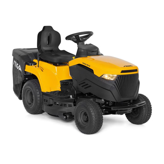 STIGA ST 450 Premium Aufsitzmäher – 432cc Benzinmotor, 84cm Schnittbreite, Hydrostat-Getriebe, 240L Grasfangsack, Profi-Qualität