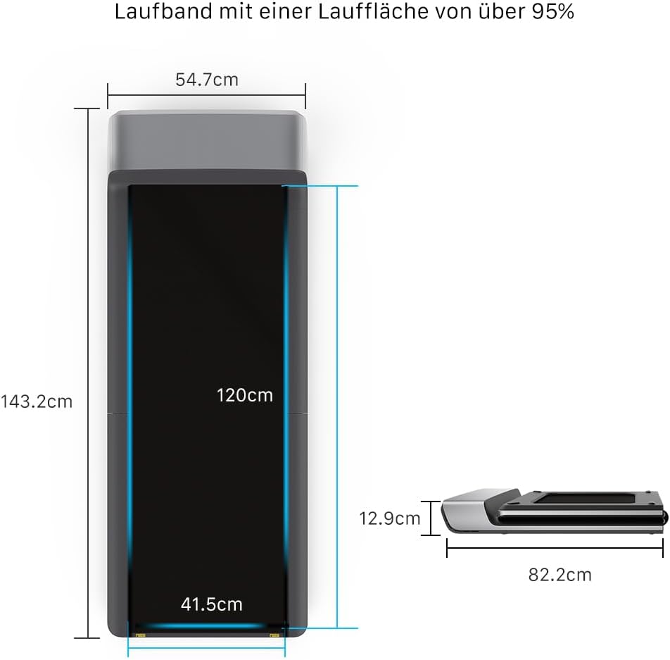 WALKINGPAD P1 Faltbares Laufband für Zuhause mit App & Fernbedienung ✨