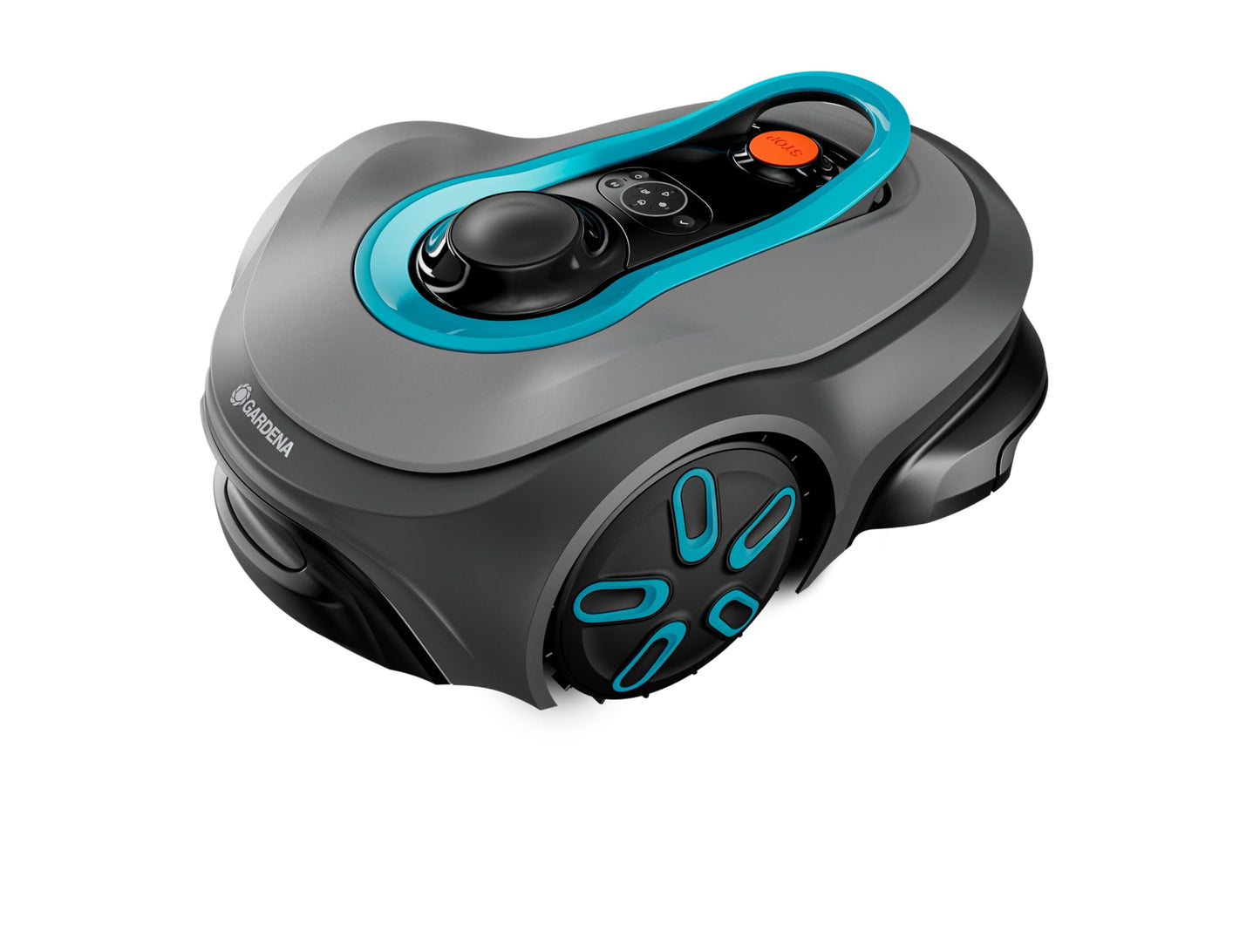 Gardena smart SILENO Free Set 1100 m² Mähroboter, kabellos, für Rasenflächen bis 1.100 m², LONA Intelligence, ohne Begrenzungskabel, leiser Betrieb, intelligenter Mäher mit App Steuerung (19926-47)