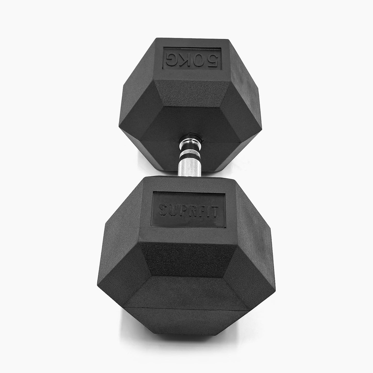 SUPRFIT Hexagon Kurzhanteln Paar: Gummierte Eisenkern Hanteln für Krafttraining ✨