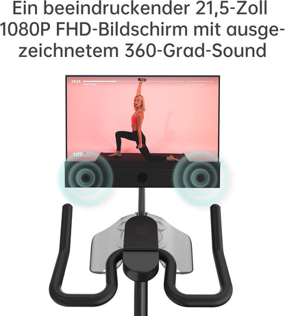 YESOUL G1M Plus: Leises Indoor‑Bike mit 21,5″ FHD‑Display ✨