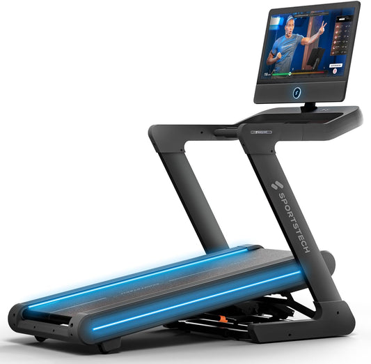 Sportstech sTread Pro: Klappbares Laufband, 20 km/h, 15% Steigung, mit App ✨