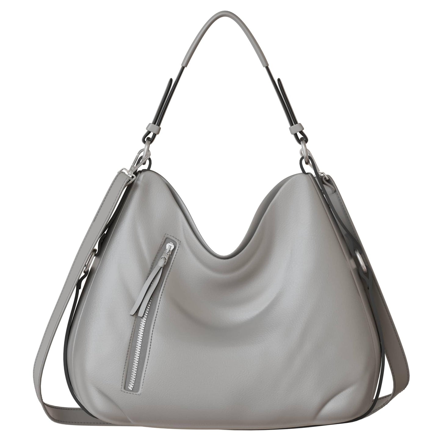 Octistart Hobo Handtasche – Elegante Damen Schultertasche aus Veganleder