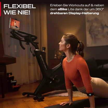 Sportstech Sbike Lite: Heimtrainer mit App & Tablet-Halterung ✨