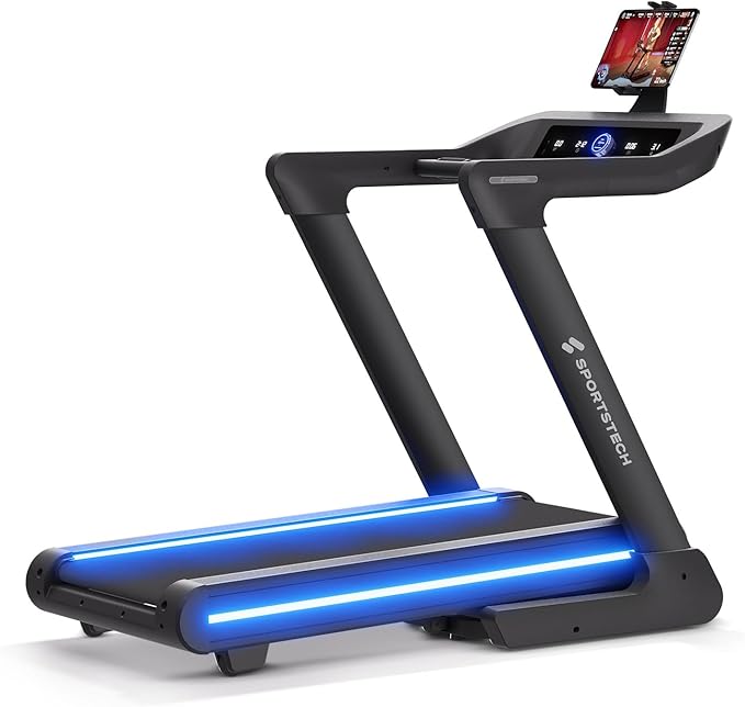 Sportstech sTread Pro/Lite: Klappbares Laufband mit 20 km/h, 17 % Steigung und 7 PS Motor ✨