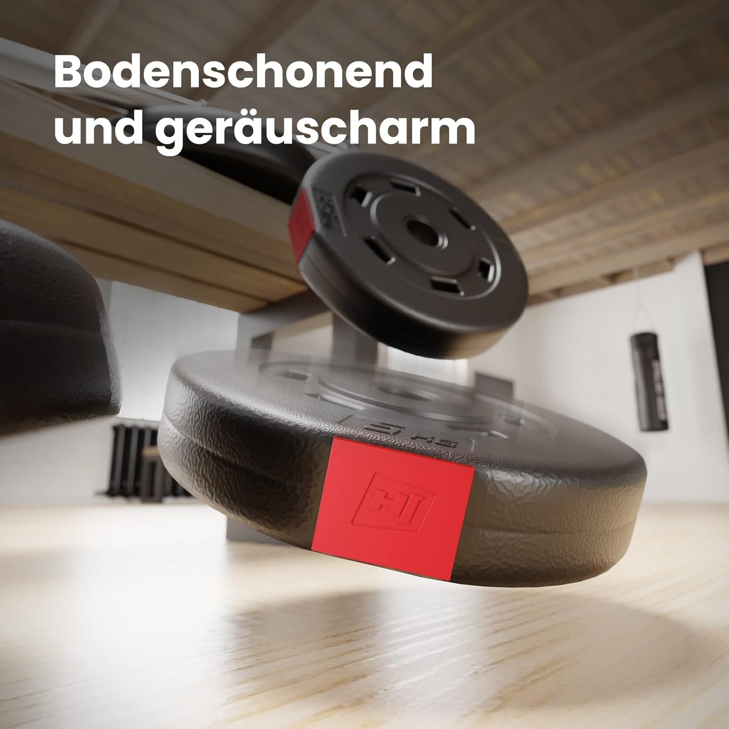 Hop-Sport Hantelbank: Multifunktional mit Latzug, verstellbarer Schrägbank & Hantelset ✨