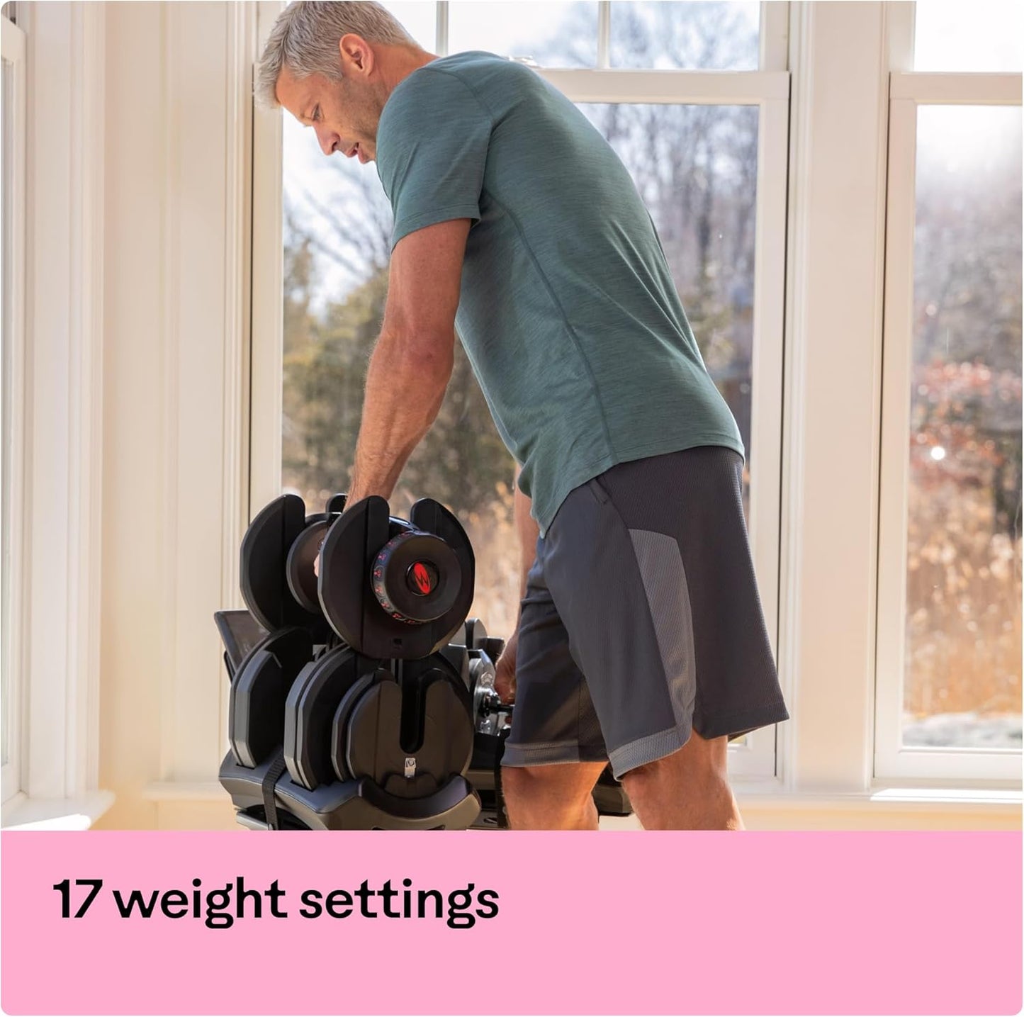Bowflex SelectTech: Verstellbare Einzelhantel mit Gewichtssystem ✨