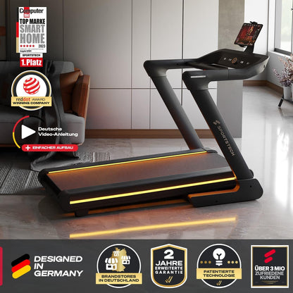 Sportstech sTread Pro/Lite: Klappbares Laufband, 20 km/h, 17 % Steigung ✨