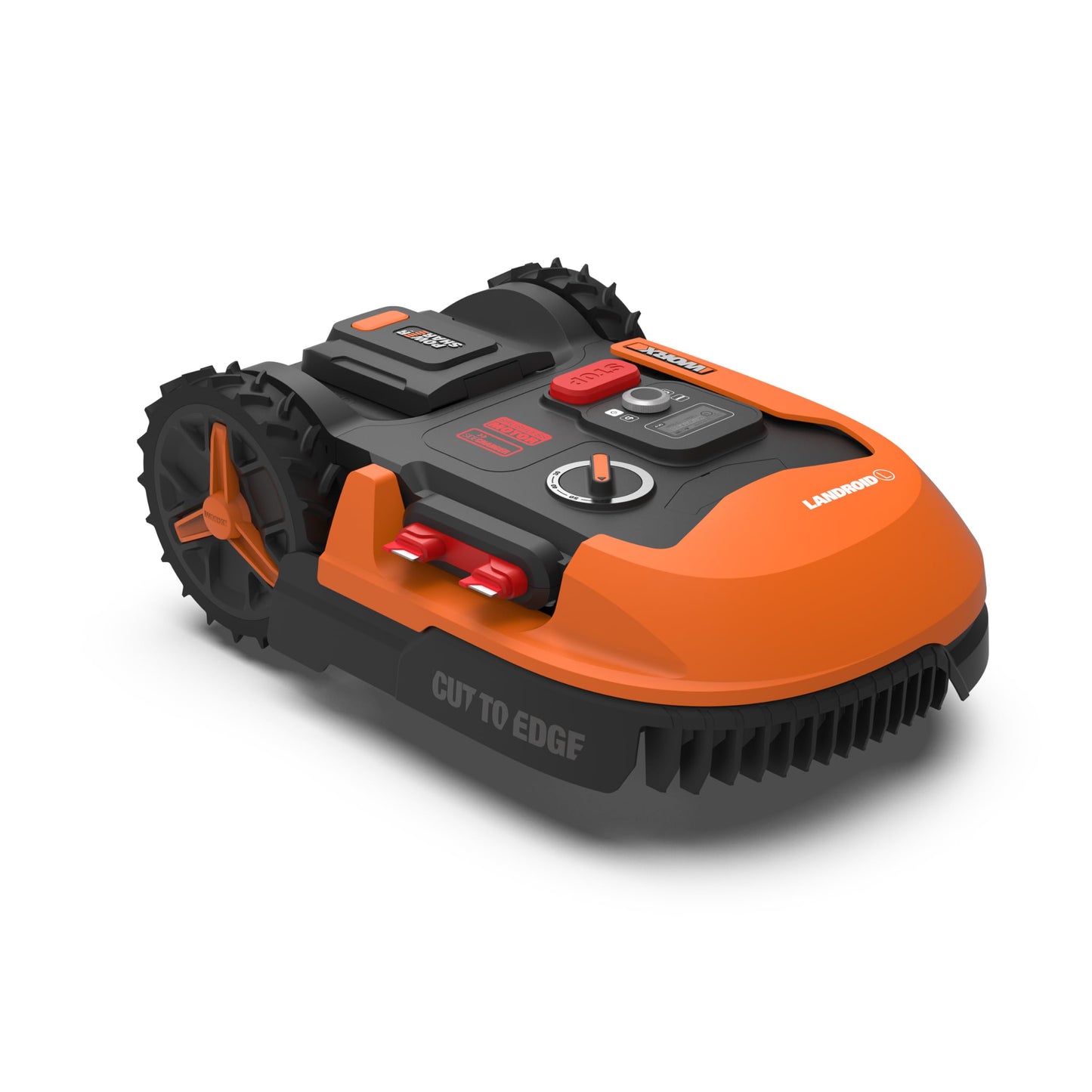 WORX Landroid Vision S250 Mähroboter WR202E für Gärten bis 250m², AI Rasenmäher Roboter ohne Begrenzungskabel (WLAN & Bluetooth, aktive Hindernisvermeidung mit KI-Technologie, Igelschutz)
