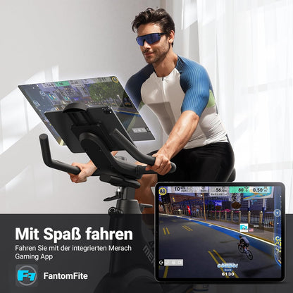 MERACH Heimtrainer: Leises Magnetrad mit App-Steuerung✨