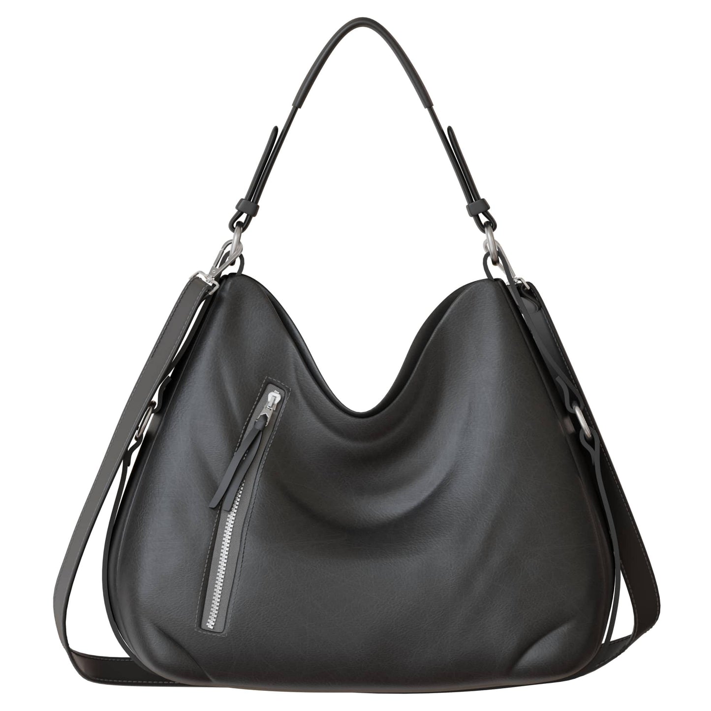 Octistart Hobo Handtasche – Elegante Damen Schultertasche aus Veganleder