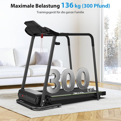 CIIHI Senioren Laufband: Heimtrainer mit extra langen Handläufen für Senioren ✨