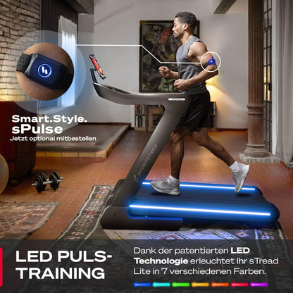 Sportstech sTread Pro/Lite: Klappbares Laufband, 20 km/h, 17 % Steigung ✨