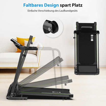 CIIHI Senioren Laufband: Heimtrainer mit extra langen Handläufen für Senioren ✨