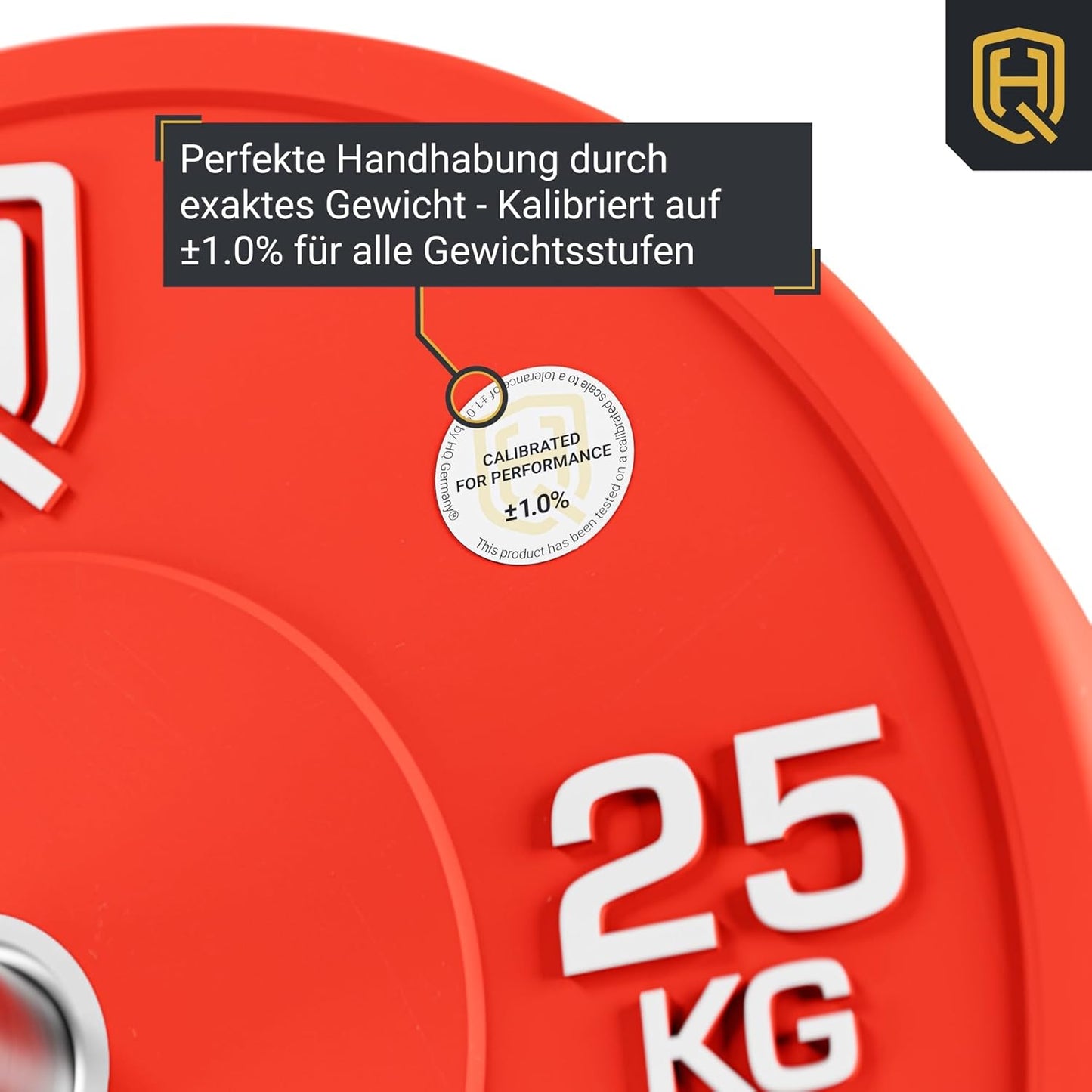 HQ Germany Premium Bumper Plates: 50mm Hantelscheiben Set ✨