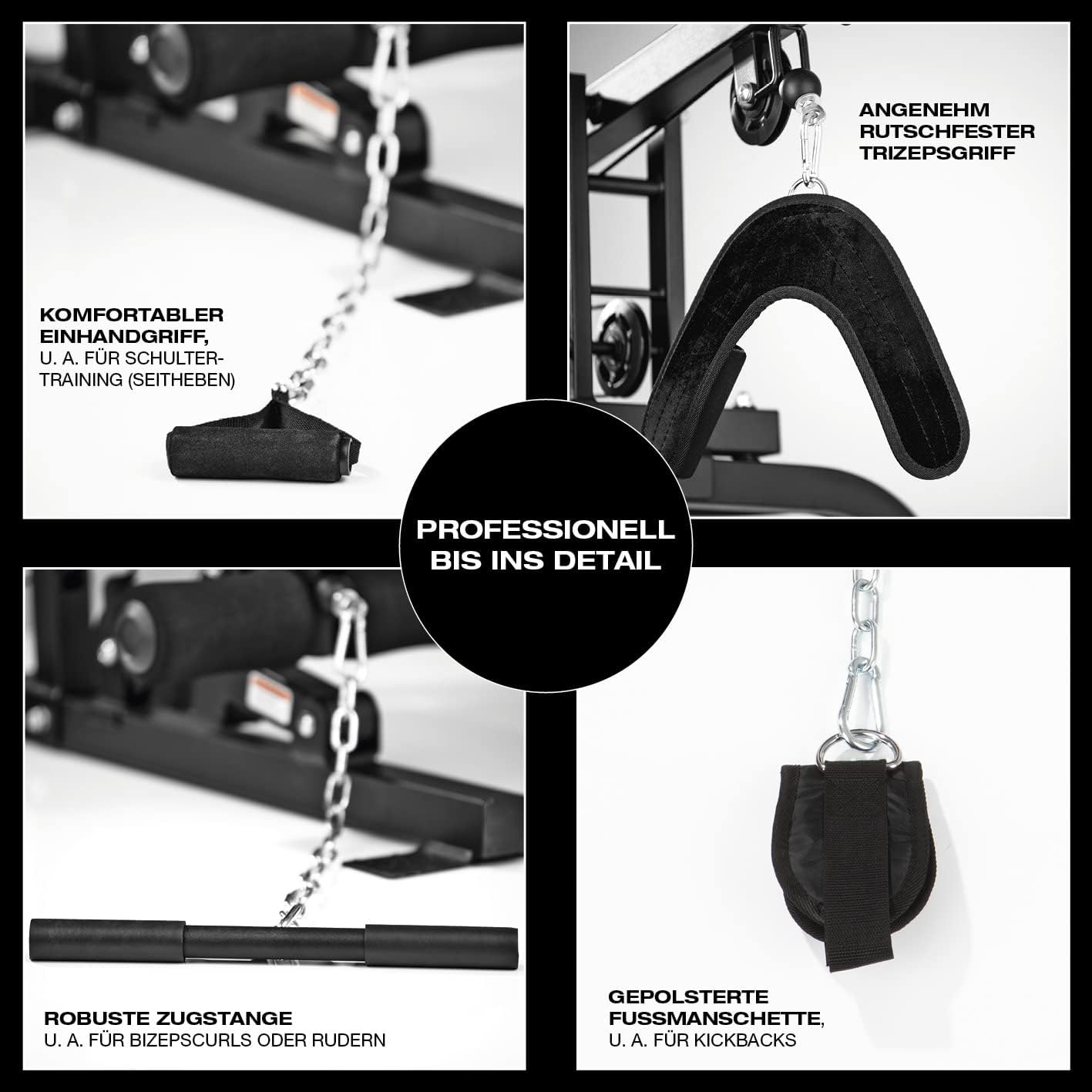FitEngine Kraftstation: Komplettes Home Gym mit 67 kg Gewichten ✨