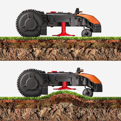 WORX WR167E Mähroboter 700 m² mit Kabel, App & AIA-Navigation