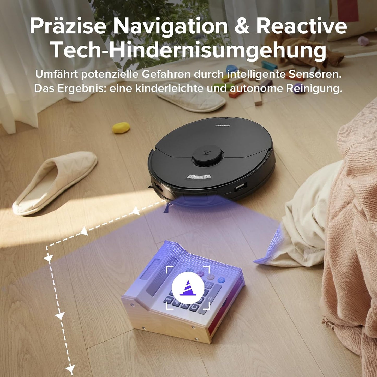 Roborock S7 Max Ultra, 5500 Pa, Selbstreinigung & App-Steuerung