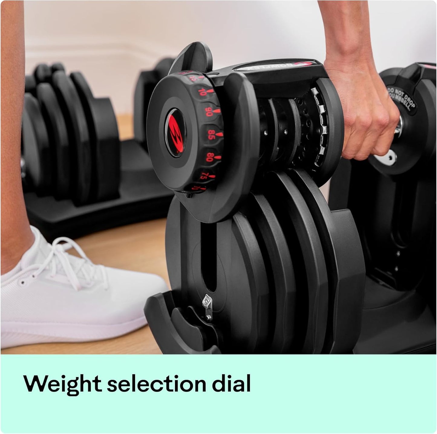 Bowflex SelectTech: Verstellbare Einzelhantel mit Gewichtssystem ✨
