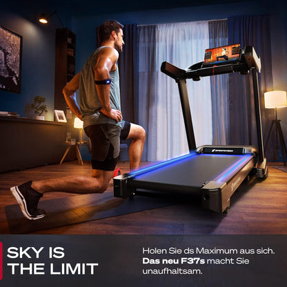 Sportstech F37s: Klappbares Laufband, 7 PS, 20 km/h, Steigung & App✨