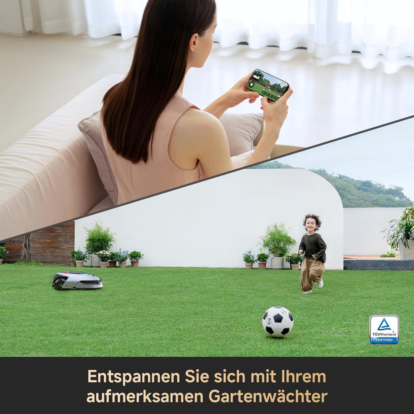 DREAME A2 Mähroboter 3000 m², Dual-Fusion & OmniSense