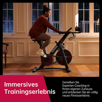 YESOUL G1M Plus: Leises Indoor‑Bike mit 21,5″ FHD‑Display ✨